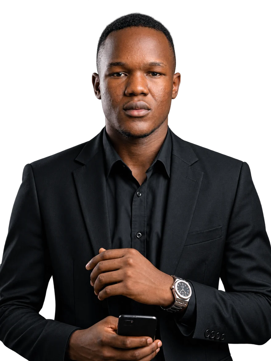 Portrait de Pharel Happi, développeur web à Yaoundé